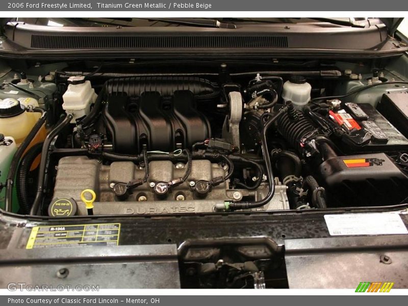 Titanium Green Metallic / Pebble Beige 2006 Ford Freestyle Limited
