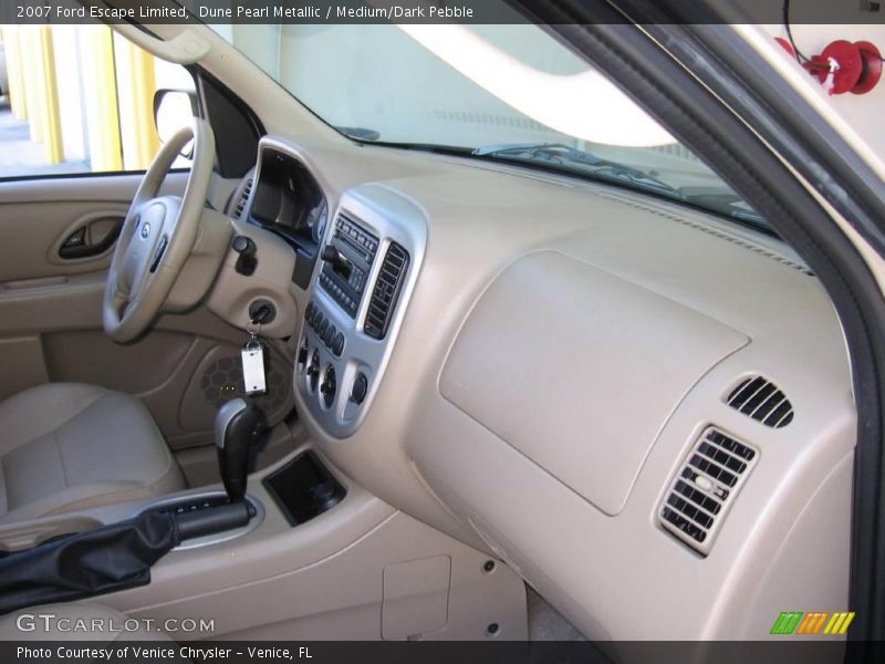Dune Pearl Metallic / Medium/Dark Pebble 2007 Ford Escape Limited