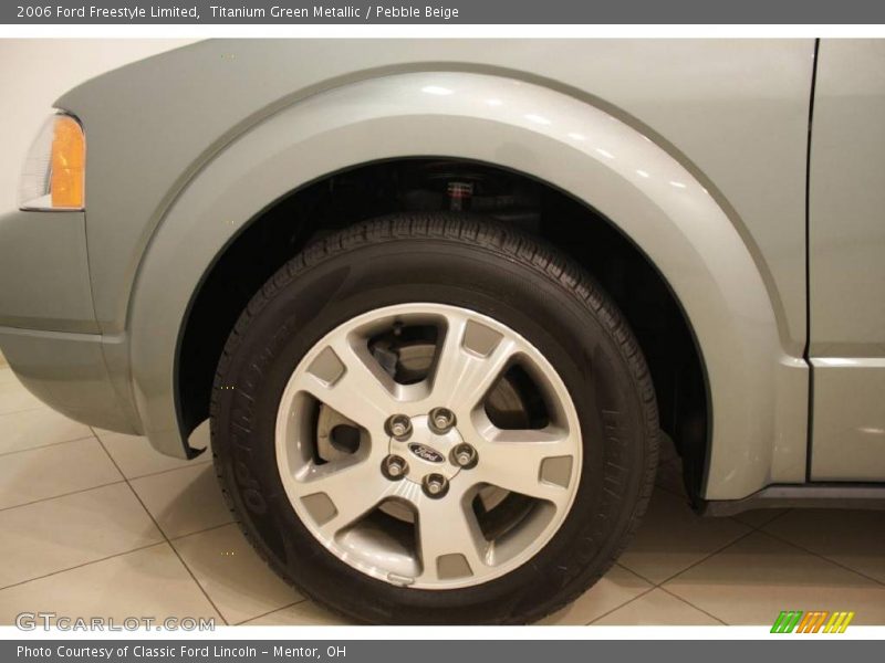 Titanium Green Metallic / Pebble Beige 2006 Ford Freestyle Limited