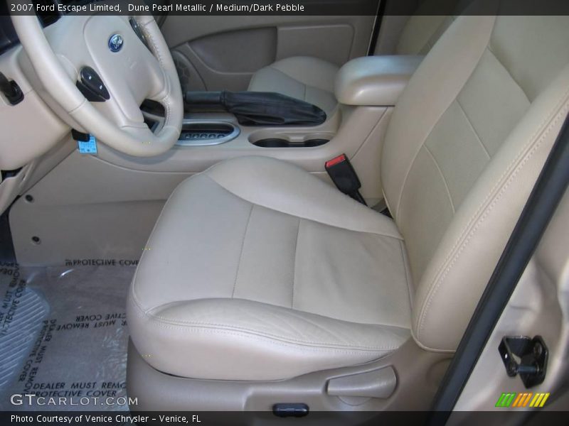 Dune Pearl Metallic / Medium/Dark Pebble 2007 Ford Escape Limited