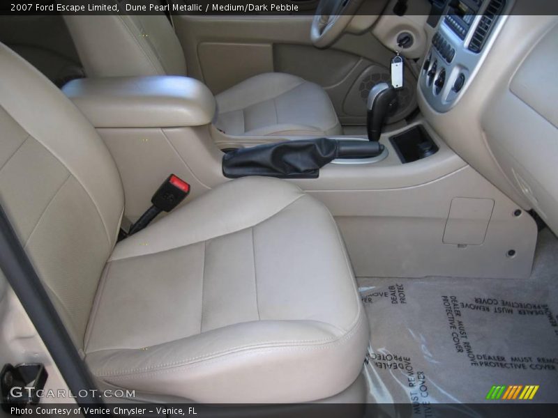 Dune Pearl Metallic / Medium/Dark Pebble 2007 Ford Escape Limited