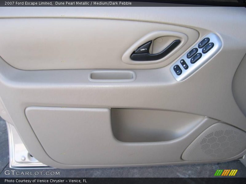 Dune Pearl Metallic / Medium/Dark Pebble 2007 Ford Escape Limited