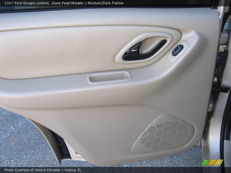 Dune Pearl Metallic / Medium/Dark Pebble 2007 Ford Escape Limited