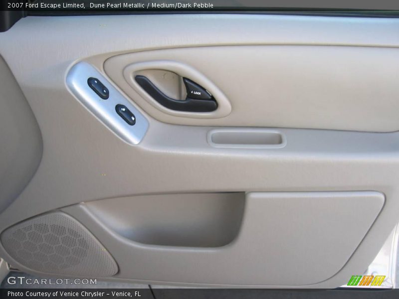 Dune Pearl Metallic / Medium/Dark Pebble 2007 Ford Escape Limited
