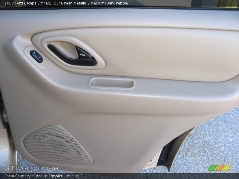 Dune Pearl Metallic / Medium/Dark Pebble 2007 Ford Escape Limited