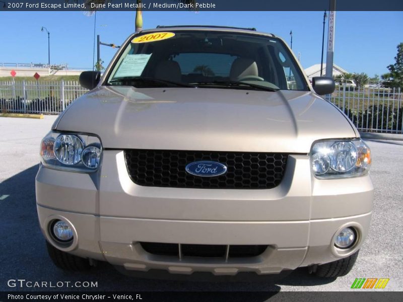 Dune Pearl Metallic / Medium/Dark Pebble 2007 Ford Escape Limited