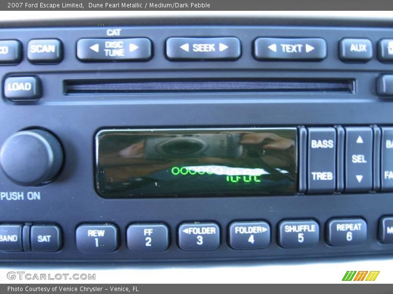 Dune Pearl Metallic / Medium/Dark Pebble 2007 Ford Escape Limited