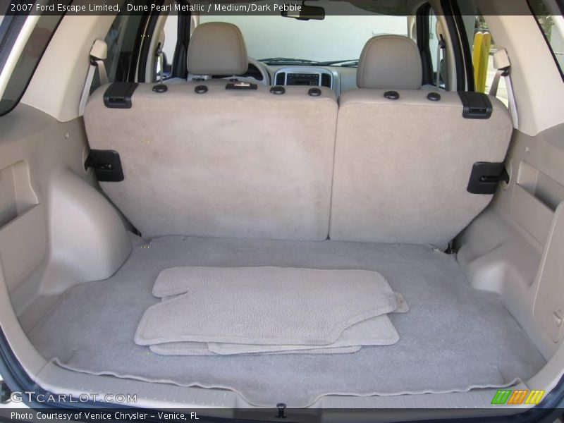 Dune Pearl Metallic / Medium/Dark Pebble 2007 Ford Escape Limited