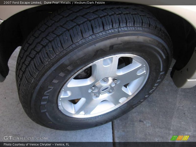 Dune Pearl Metallic / Medium/Dark Pebble 2007 Ford Escape Limited