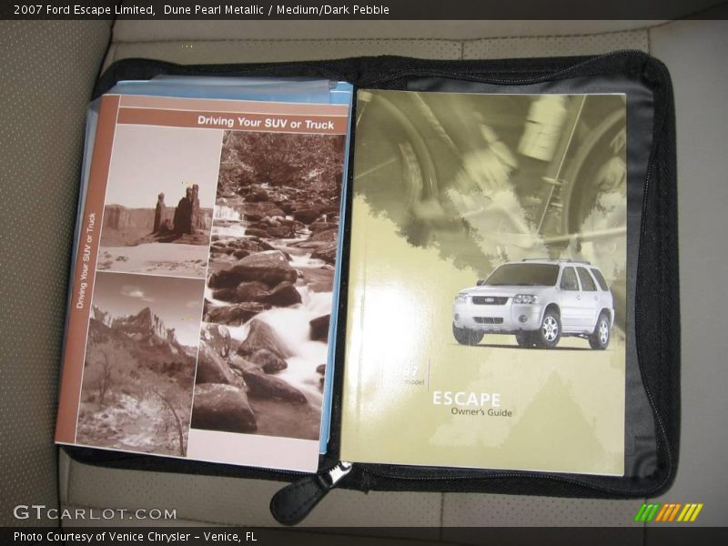 Dune Pearl Metallic / Medium/Dark Pebble 2007 Ford Escape Limited