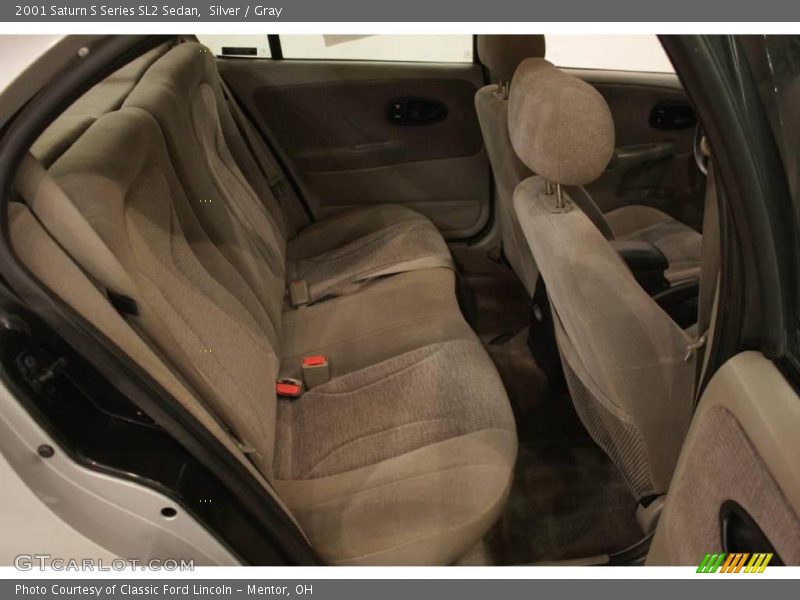 Silver / Gray 2001 Saturn S Series SL2 Sedan