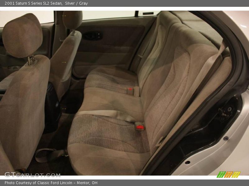 Silver / Gray 2001 Saturn S Series SL2 Sedan