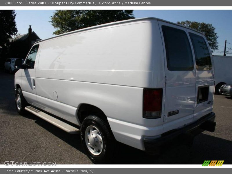 Oxford White / Medium Pebble 2008 Ford E Series Van E250 Super Duty Commericial