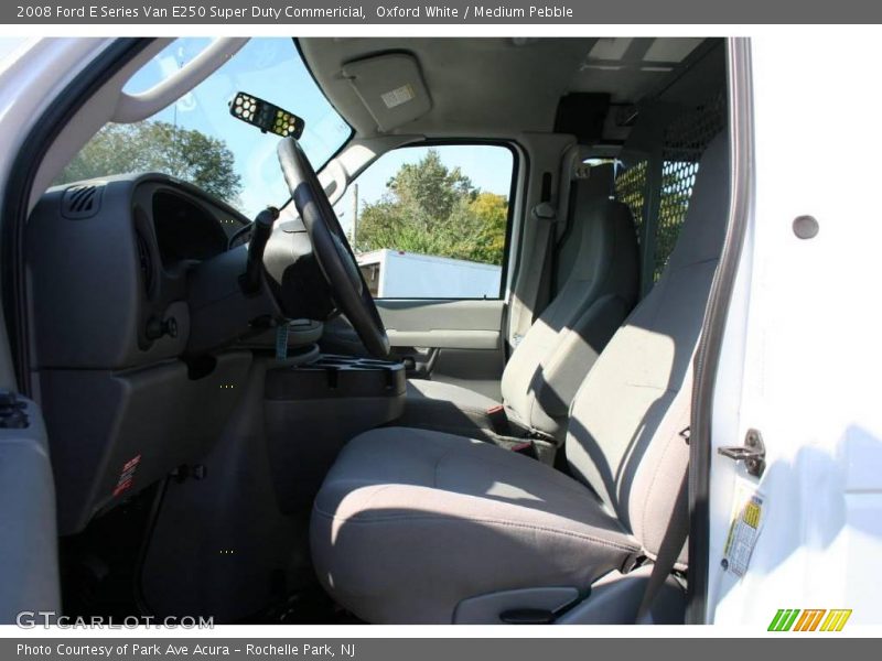 Oxford White / Medium Pebble 2008 Ford E Series Van E250 Super Duty Commericial