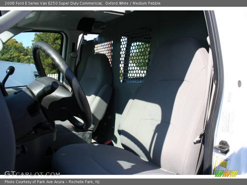 Oxford White / Medium Pebble 2008 Ford E Series Van E250 Super Duty Commericial