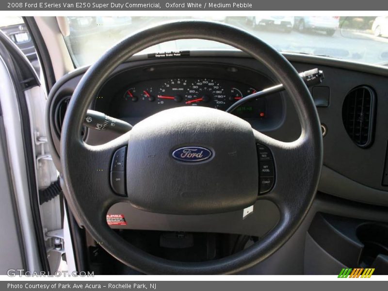 Oxford White / Medium Pebble 2008 Ford E Series Van E250 Super Duty Commericial
