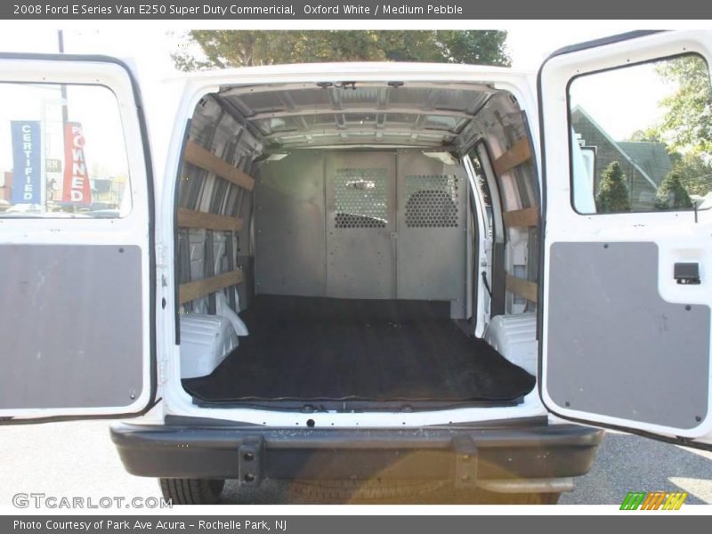 Oxford White / Medium Pebble 2008 Ford E Series Van E250 Super Duty Commericial