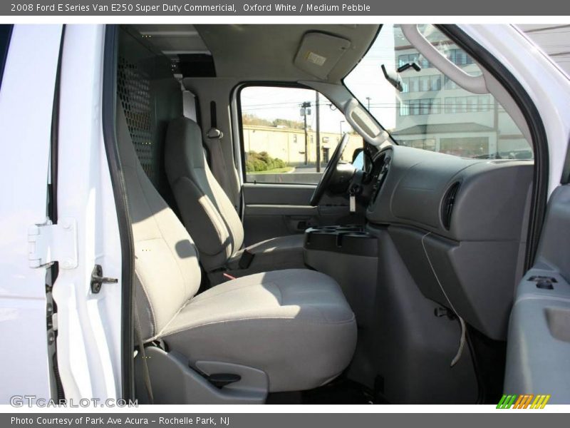 Oxford White / Medium Pebble 2008 Ford E Series Van E250 Super Duty Commericial