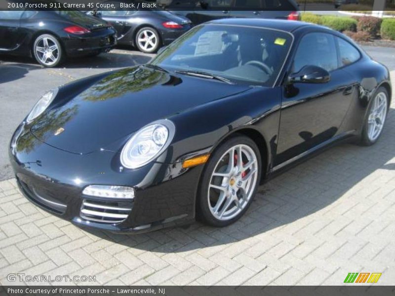 Black / Black 2010 Porsche 911 Carrera 4S Coupe