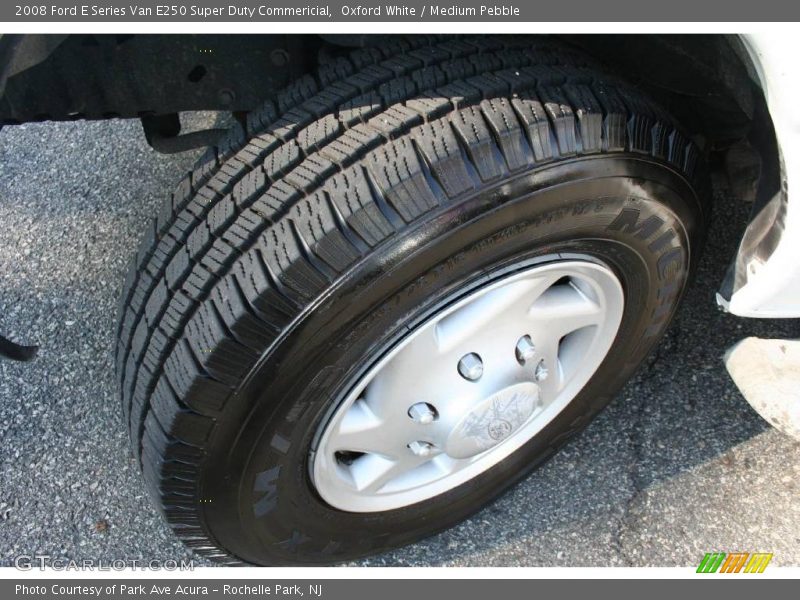 Oxford White / Medium Pebble 2008 Ford E Series Van E250 Super Duty Commericial
