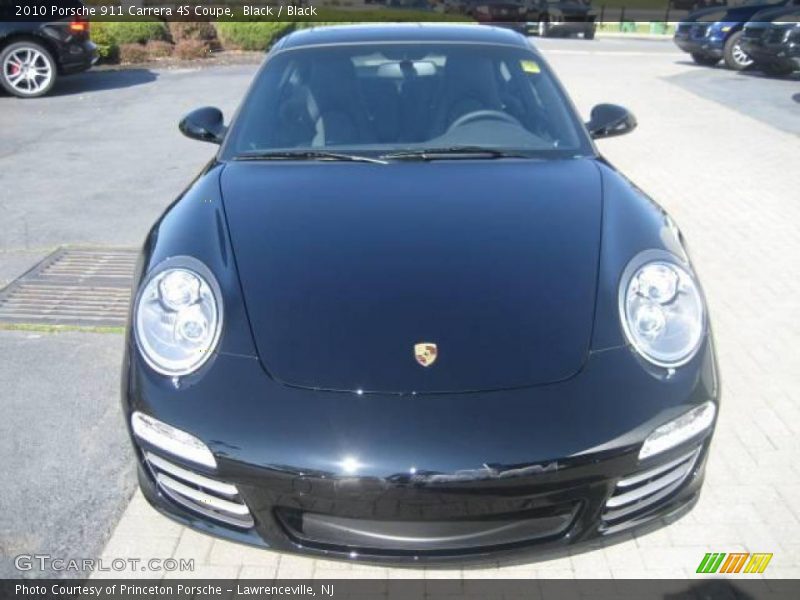 Black / Black 2010 Porsche 911 Carrera 4S Coupe