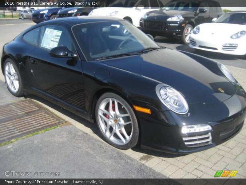 Black / Black 2010 Porsche 911 Carrera 4S Coupe