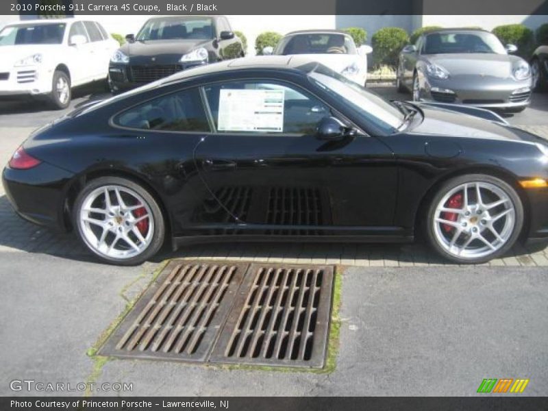 Black / Black 2010 Porsche 911 Carrera 4S Coupe