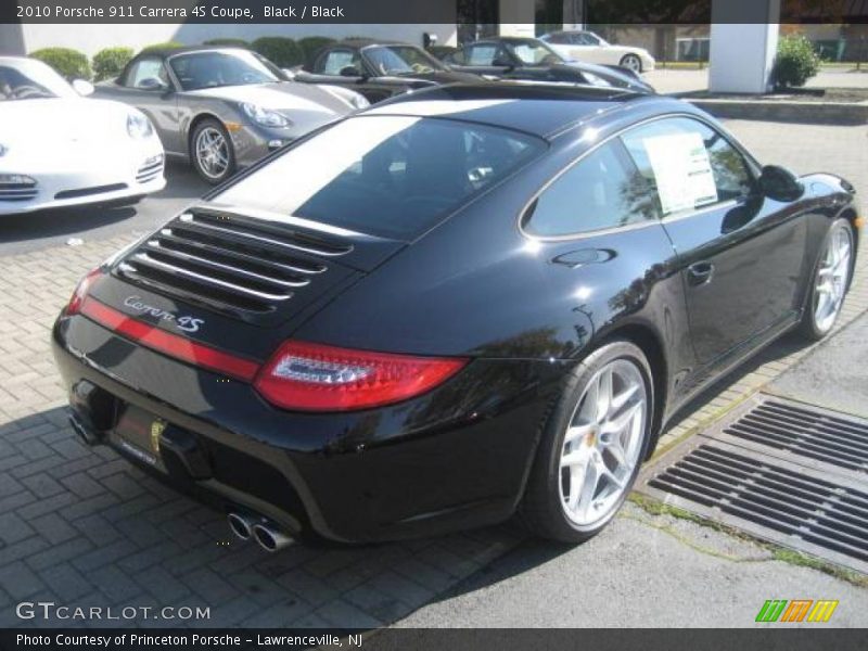 Black / Black 2010 Porsche 911 Carrera 4S Coupe
