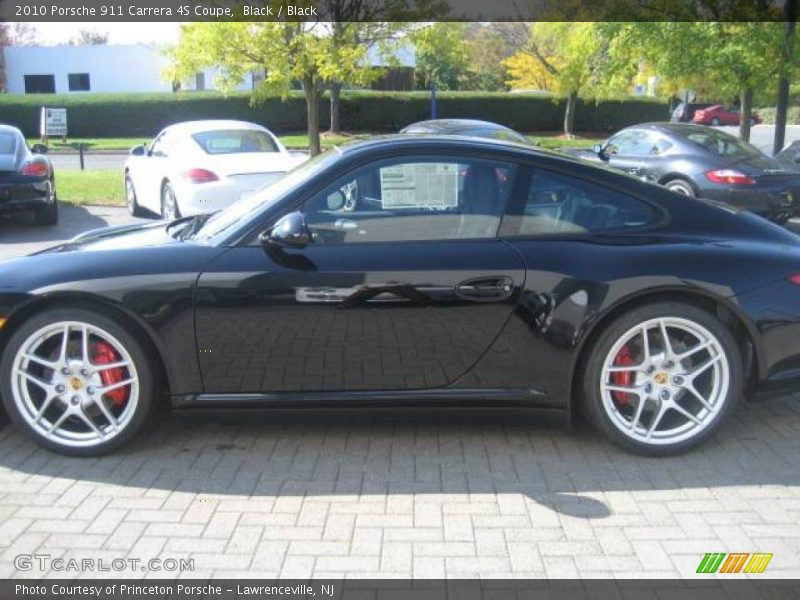 Black / Black 2010 Porsche 911 Carrera 4S Coupe
