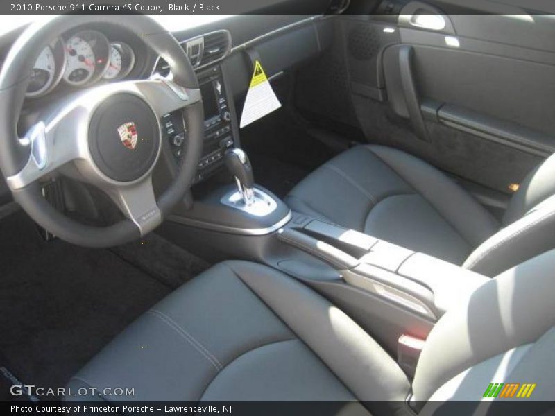 Black / Black 2010 Porsche 911 Carrera 4S Coupe
