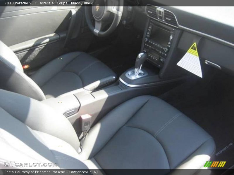 Black / Black 2010 Porsche 911 Carrera 4S Coupe