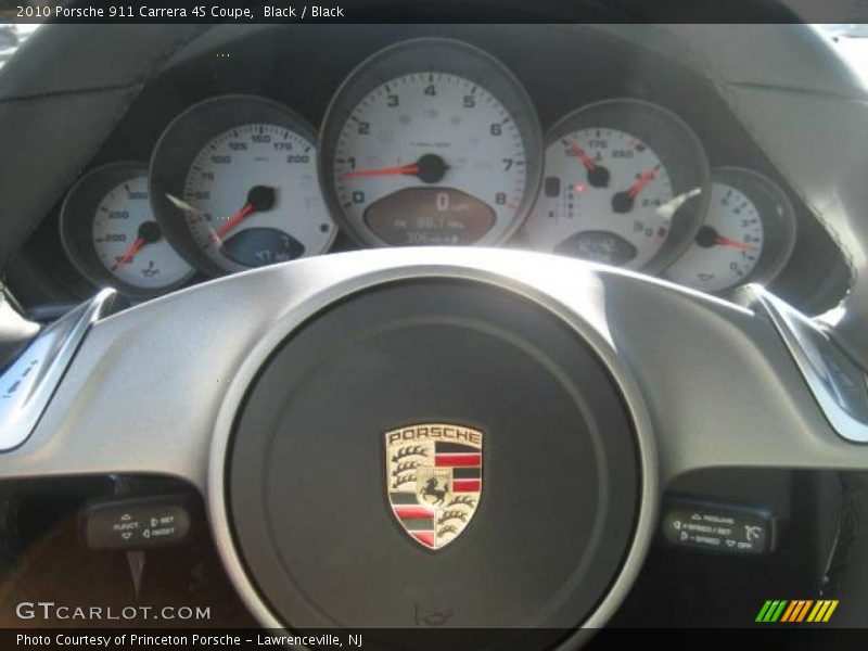 Black / Black 2010 Porsche 911 Carrera 4S Coupe