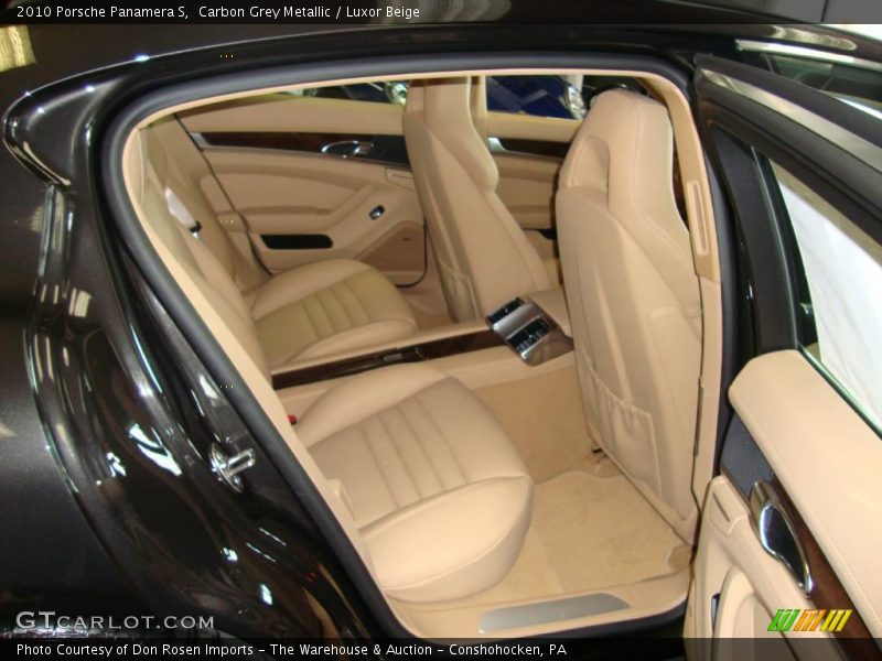 Carbon Grey Metallic / Luxor Beige 2010 Porsche Panamera S