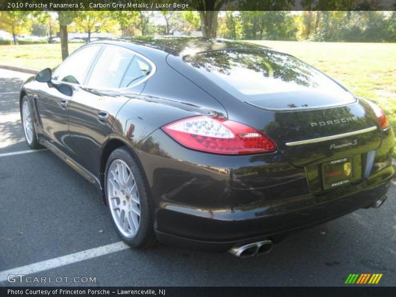 Carbon Grey Metallic / Luxor Beige 2010 Porsche Panamera S