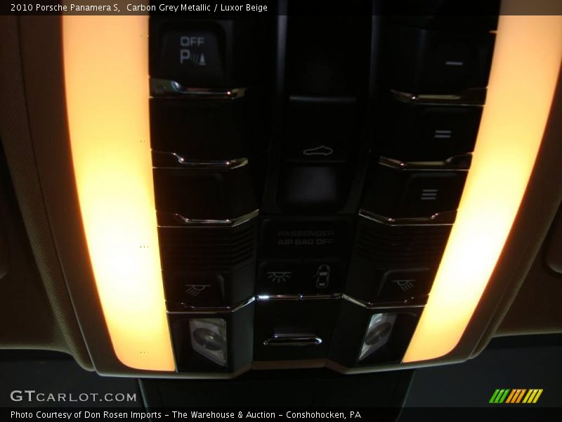 Carbon Grey Metallic / Luxor Beige 2010 Porsche Panamera S