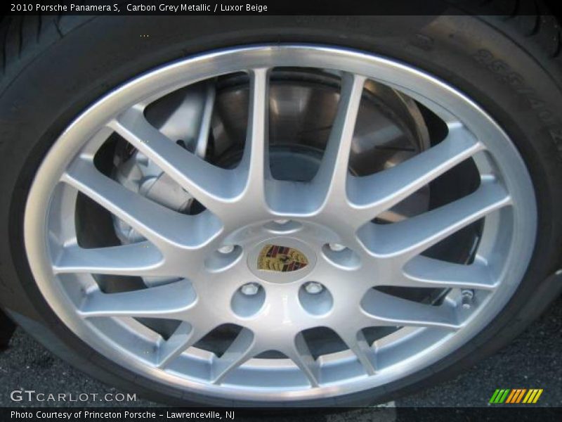 Carbon Grey Metallic / Luxor Beige 2010 Porsche Panamera S