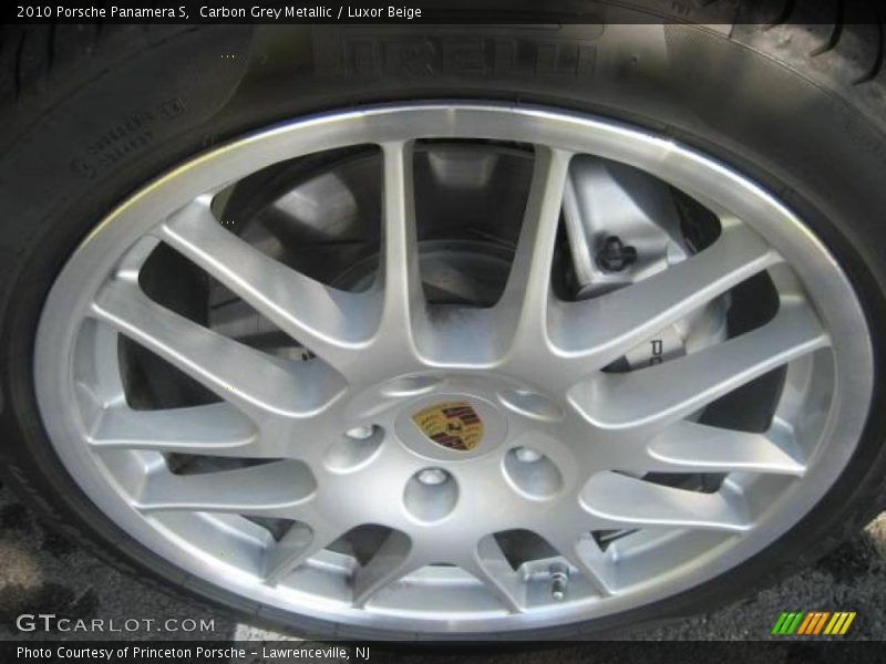 Carbon Grey Metallic / Luxor Beige 2010 Porsche Panamera S