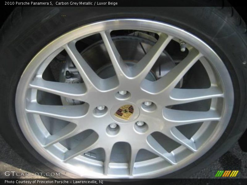 Carbon Grey Metallic / Luxor Beige 2010 Porsche Panamera S