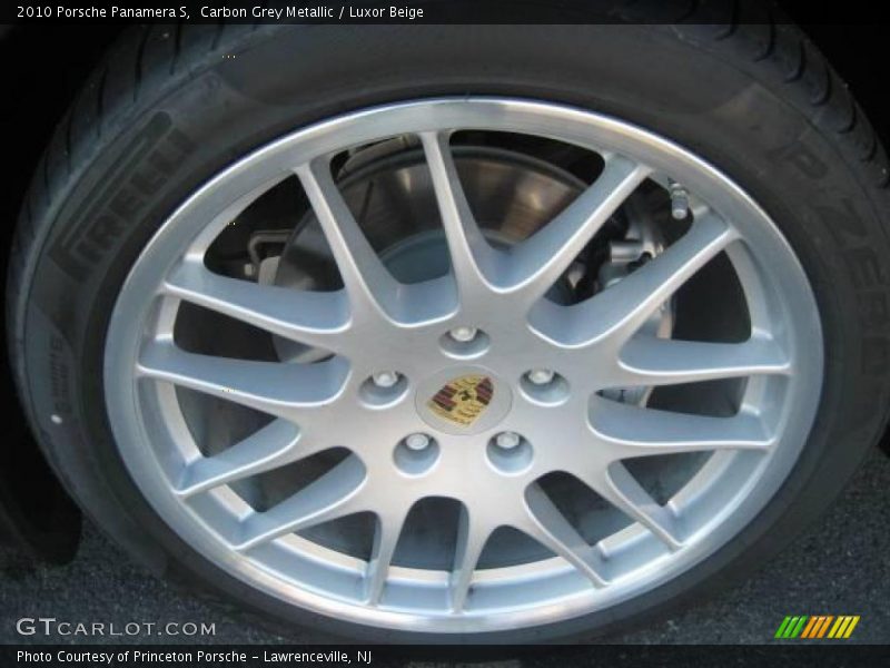 Carbon Grey Metallic / Luxor Beige 2010 Porsche Panamera S