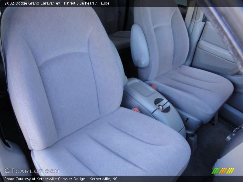 Patriot Blue Pearl / Taupe 2002 Dodge Grand Caravan eX