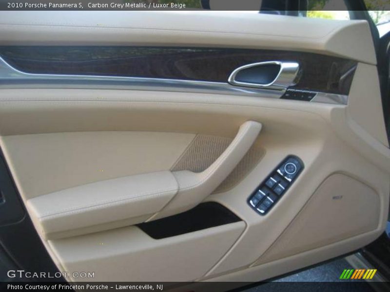 Carbon Grey Metallic / Luxor Beige 2010 Porsche Panamera S