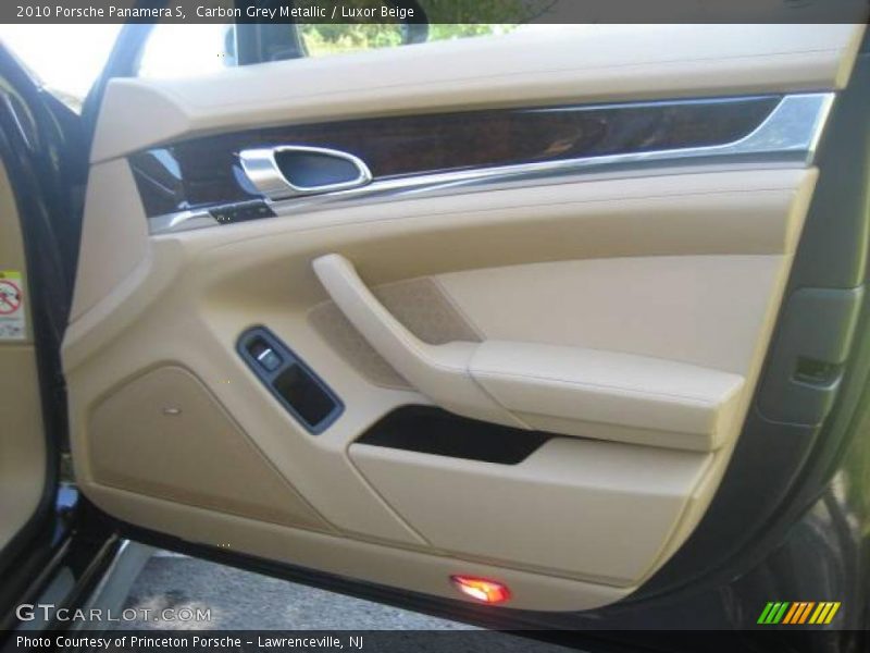 Carbon Grey Metallic / Luxor Beige 2010 Porsche Panamera S