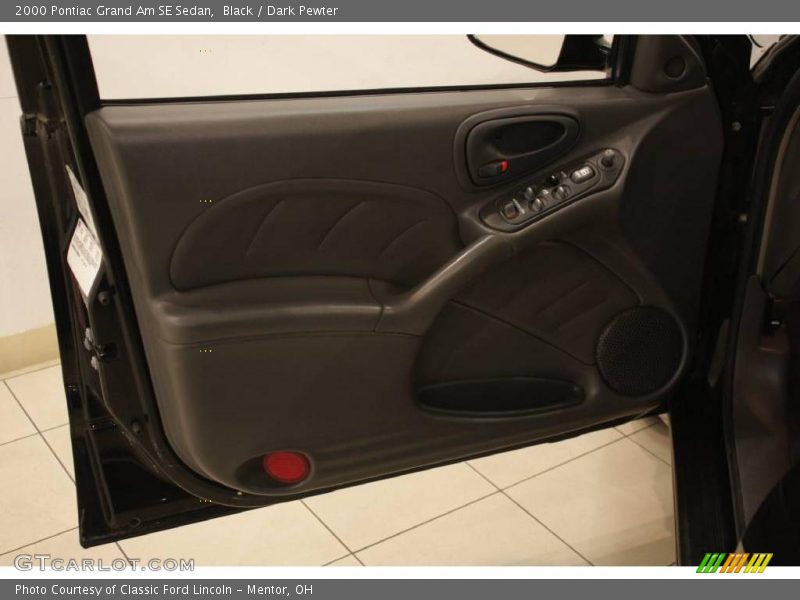 Black / Dark Pewter 2000 Pontiac Grand Am SE Sedan