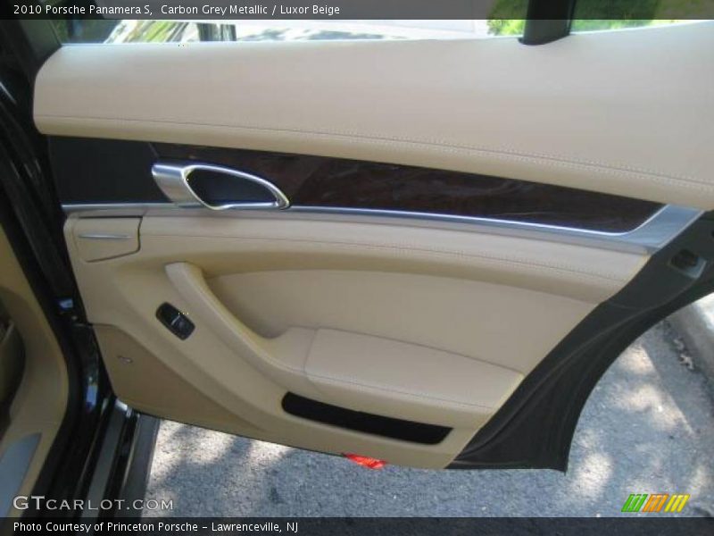 Carbon Grey Metallic / Luxor Beige 2010 Porsche Panamera S