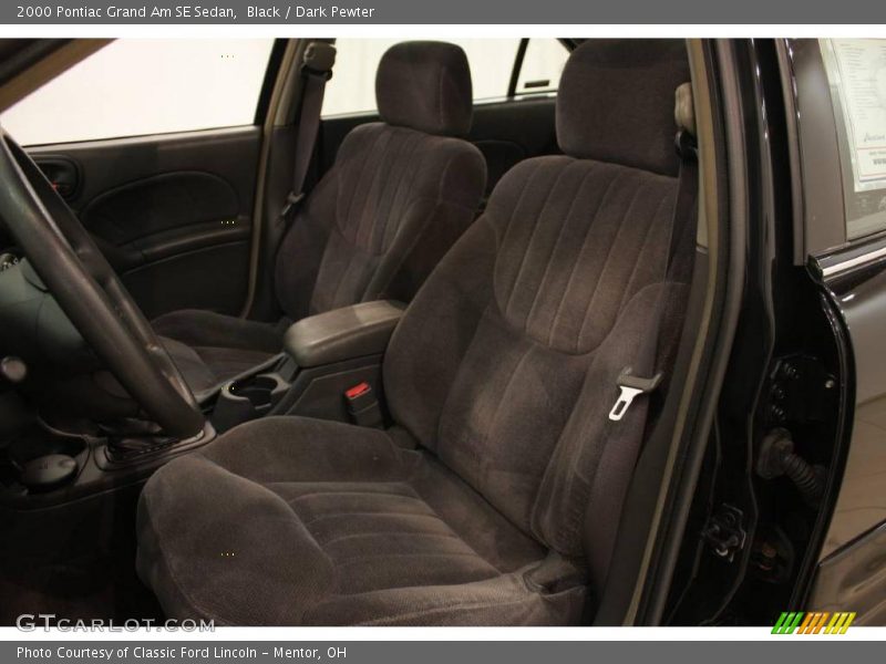 Black / Dark Pewter 2000 Pontiac Grand Am SE Sedan