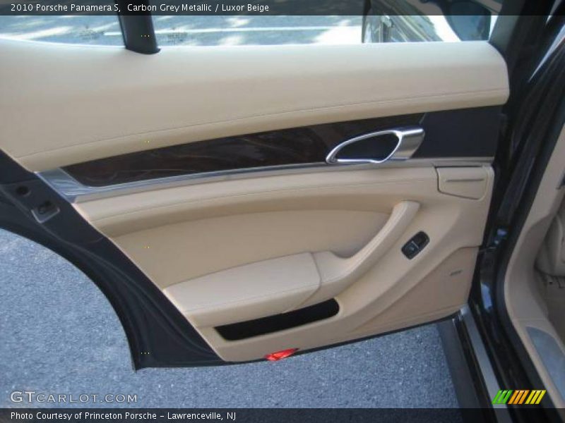 Carbon Grey Metallic / Luxor Beige 2010 Porsche Panamera S