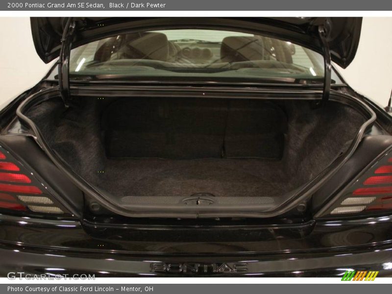 Black / Dark Pewter 2000 Pontiac Grand Am SE Sedan