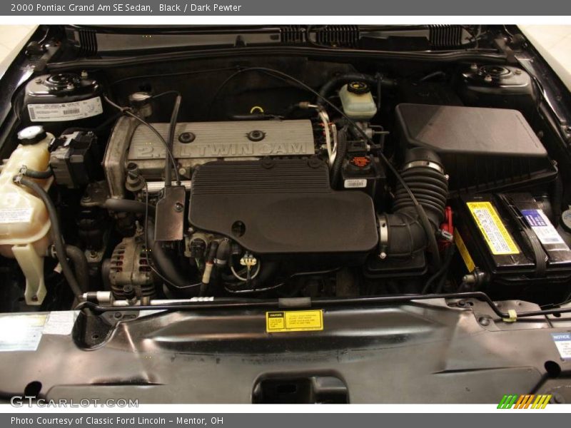 Black / Dark Pewter 2000 Pontiac Grand Am SE Sedan