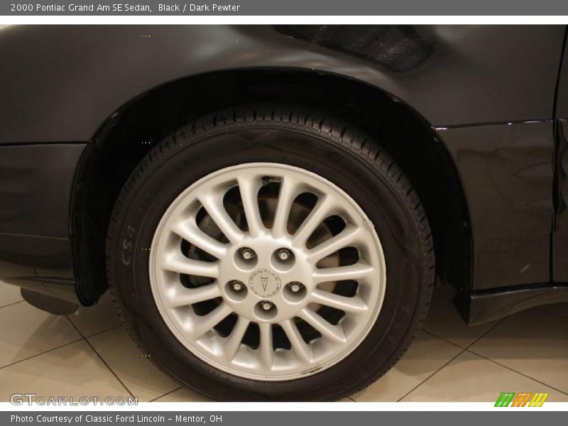 Black / Dark Pewter 2000 Pontiac Grand Am SE Sedan