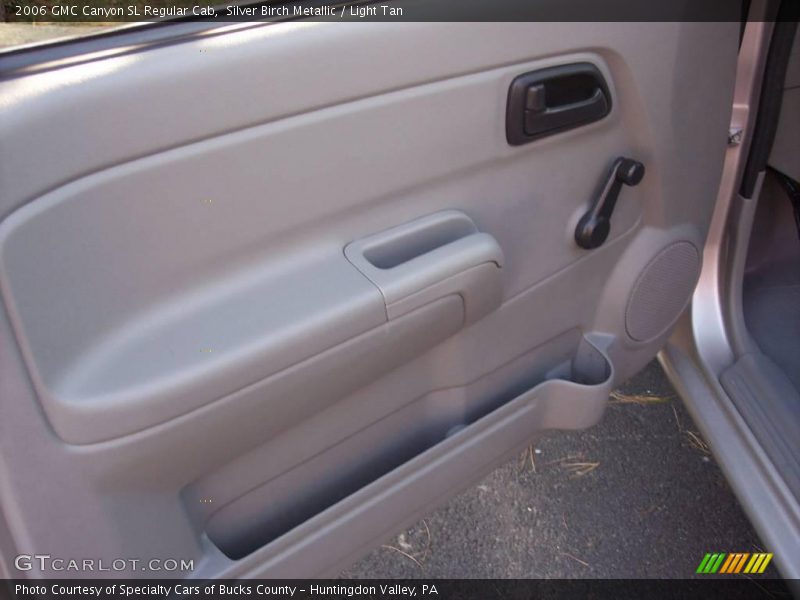 Silver Birch Metallic / Light Tan 2006 GMC Canyon SL Regular Cab